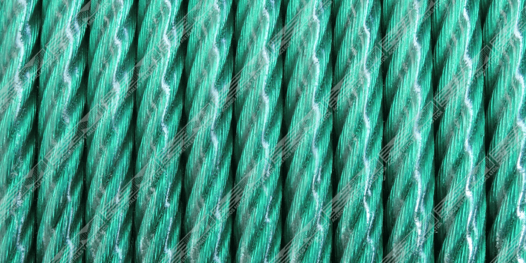Rollo cable recubierto detalle 1
